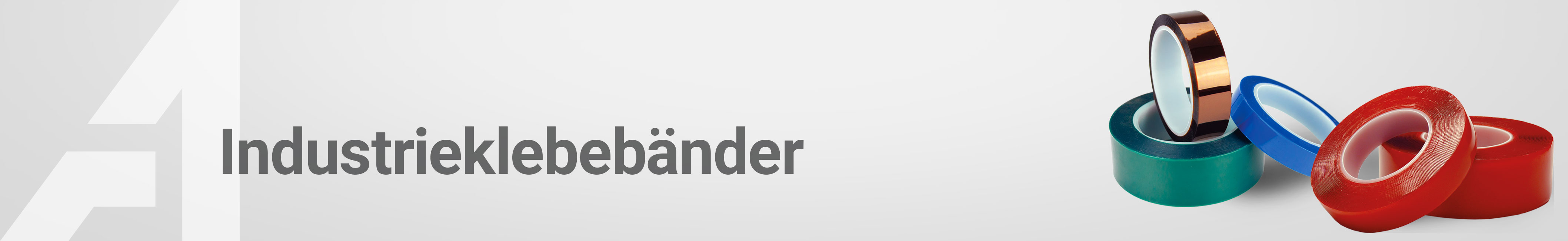 Industrieklebebänder verschiedene Industrieklebebänder nebeneinander